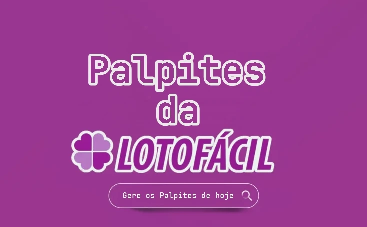 Palpites da lotofácil