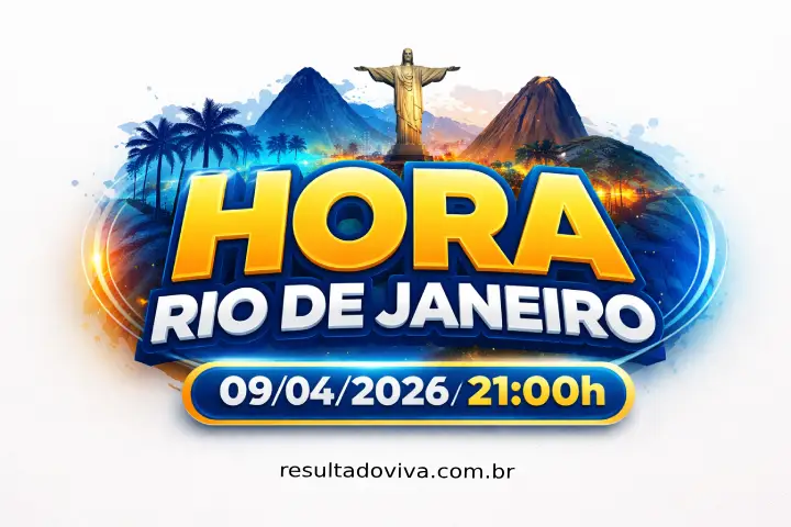 resultado Hora Rio de Janeiro 09/04/2026 21:00h